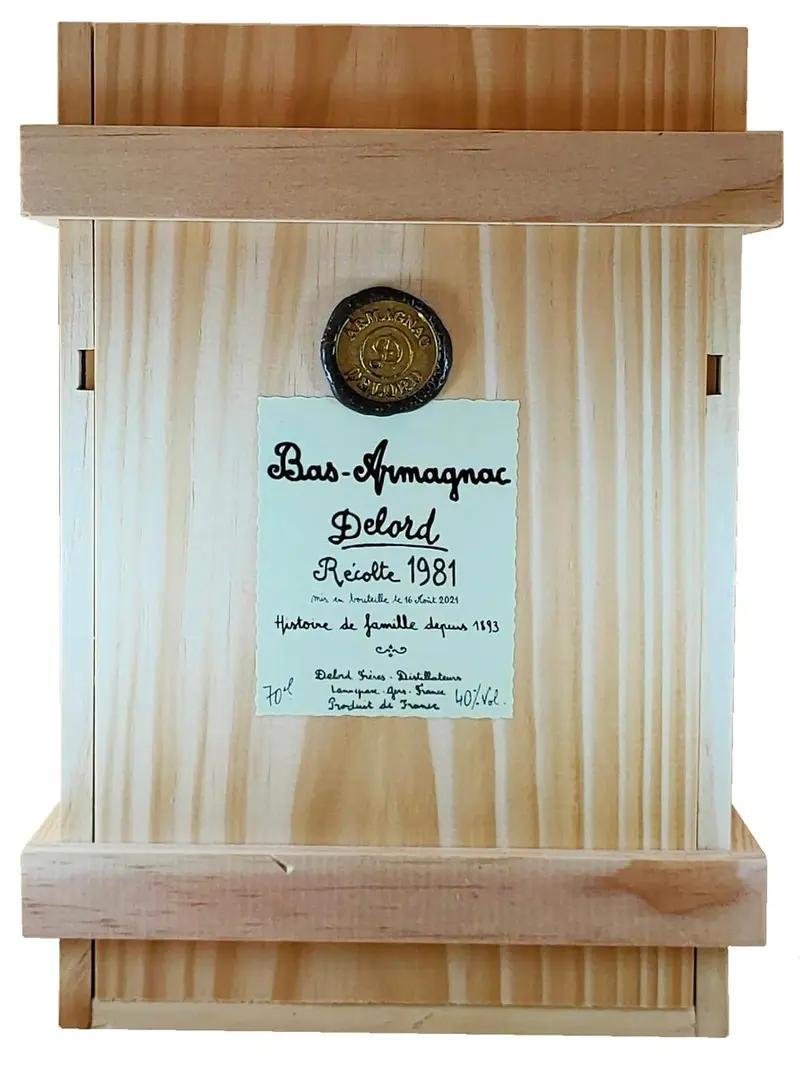 1981 Delord Bas-Armagnac