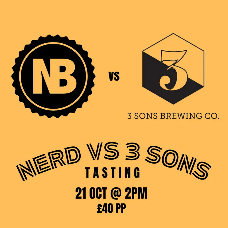 3 Sons vs Nerd Brewing Tasting