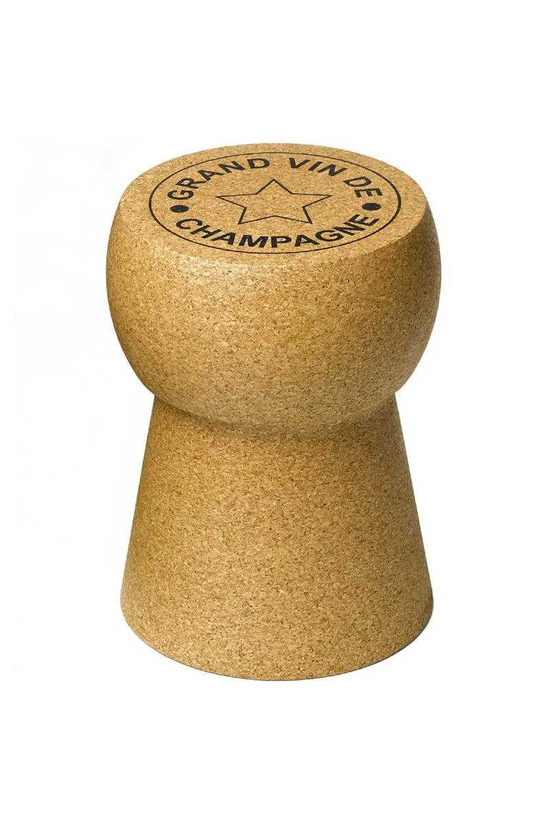 Giant Champagne Cork Side Table