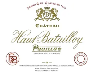 Haut Batailley 2009