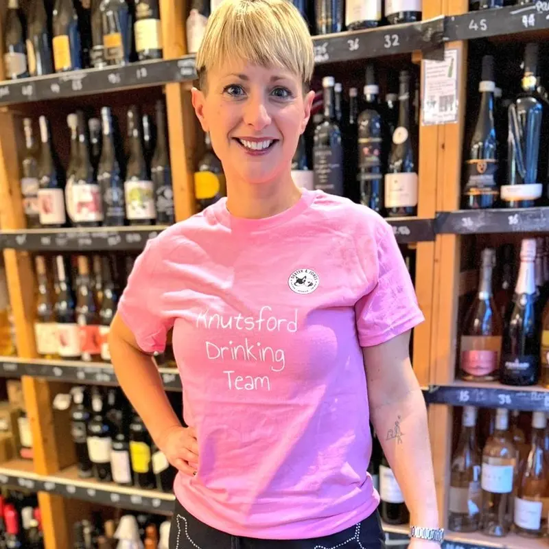 KNUTSFORD DRINKING TEAM - Pink