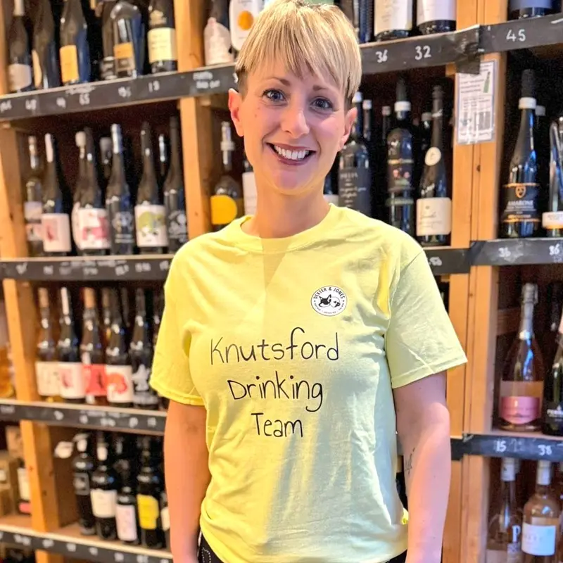 KNUTSFORD DRINKING TEAM - Yellow