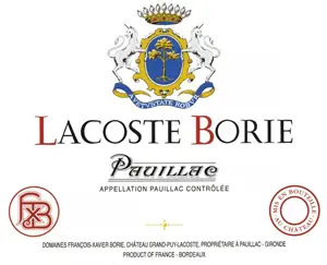 Lacoste Borie 2023