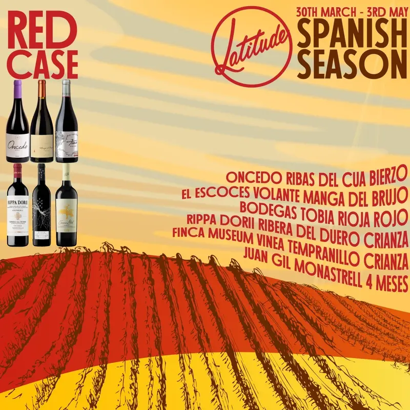 RED Spanish Wine Case