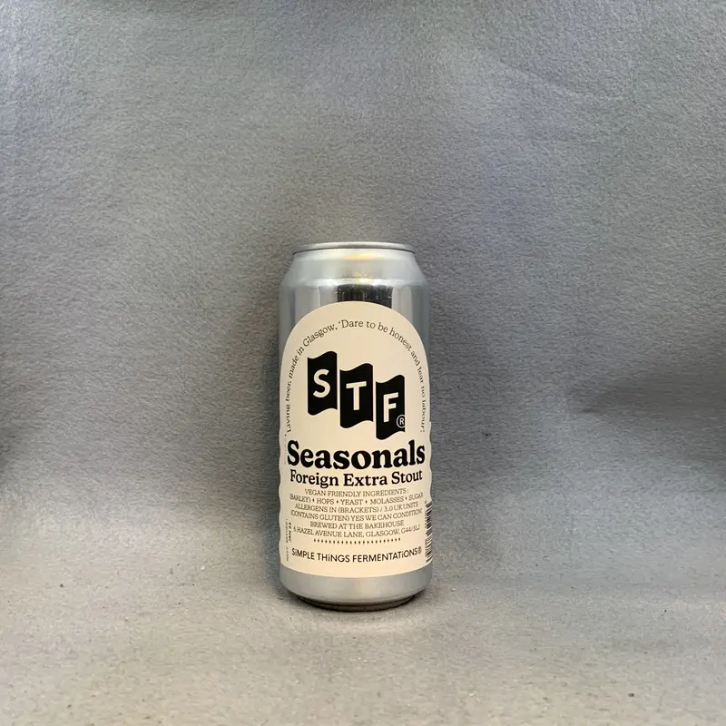 Simple Things Fermentations Foreign Extra Stout