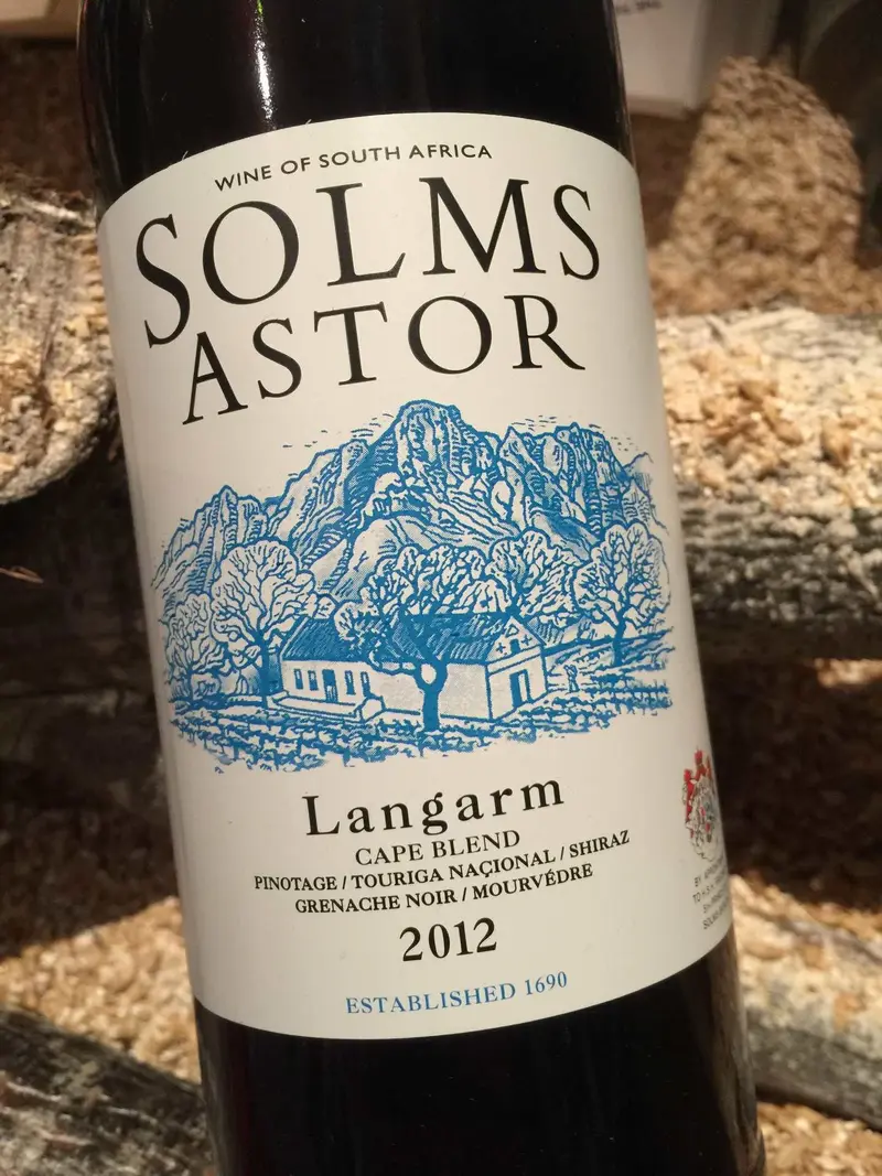 Solms Astor Langarm 2012 75cl