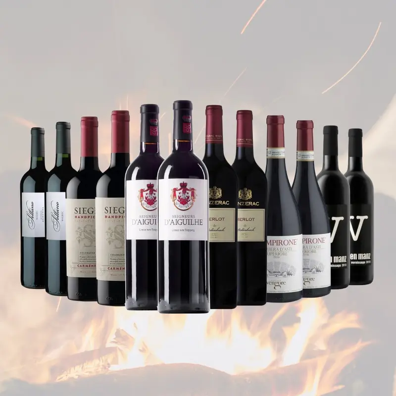 Warming Bonfire Reds
