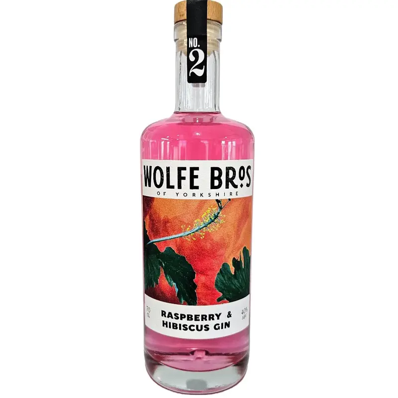 Wolfe Bros Raspberry & Hibiscus Gin